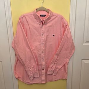 Southern Marsh Salmon Cotton Button Down